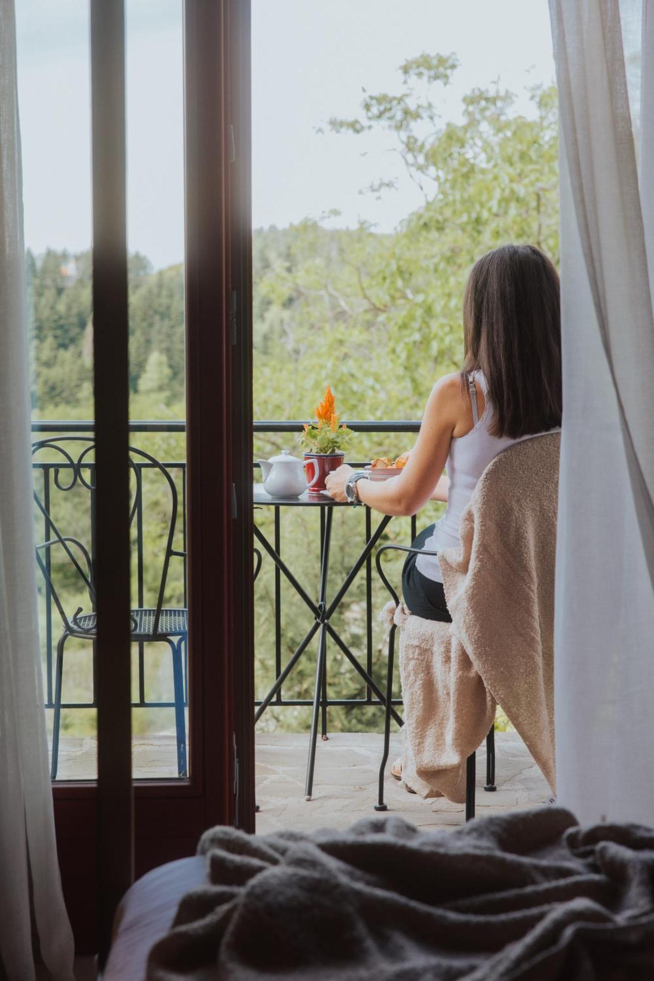 Rouista Tzoumerka Resort Vourgareli Zimmer foto