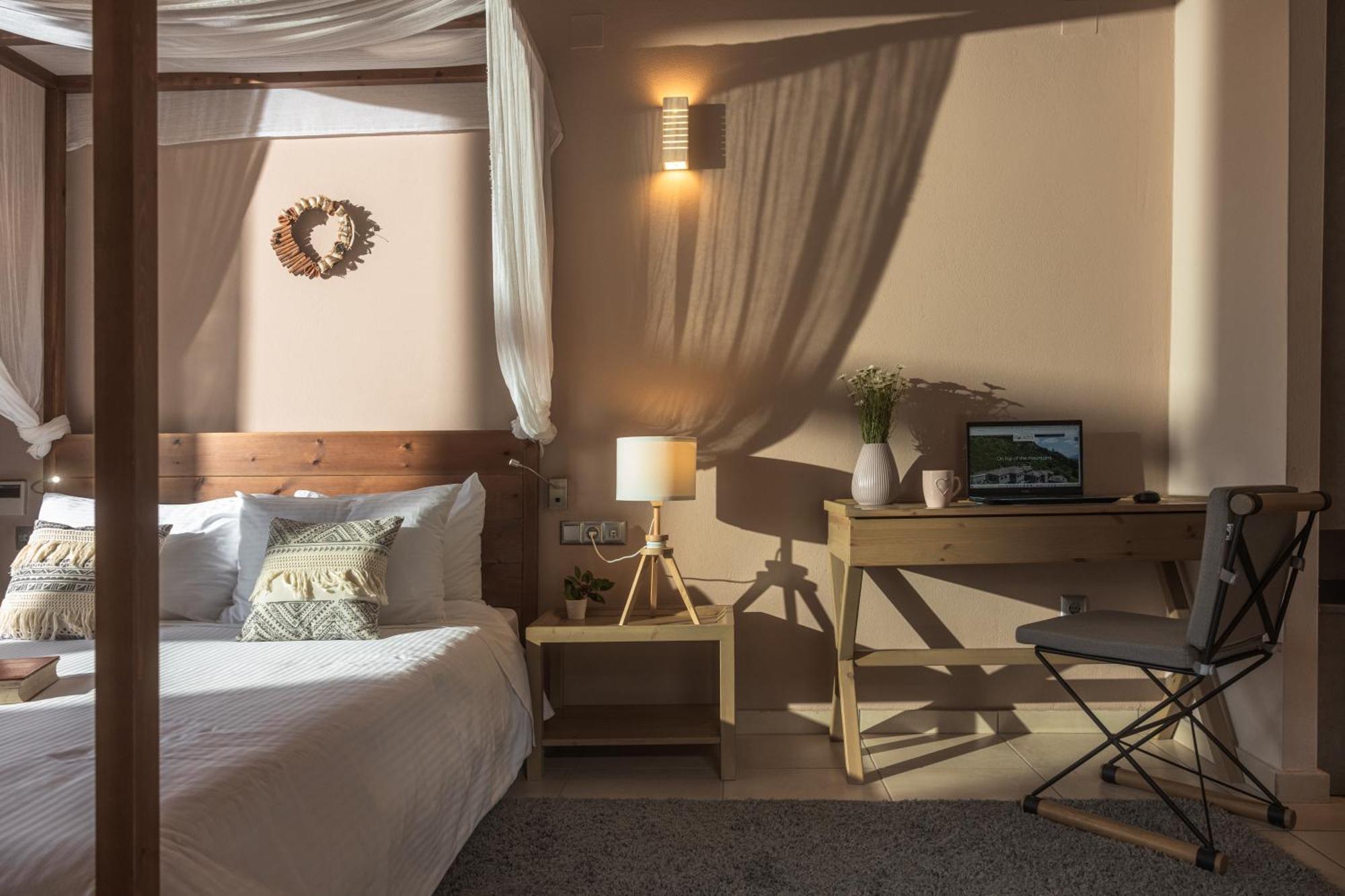 Rouista Tzoumerka Resort Vourgareli Zimmer foto